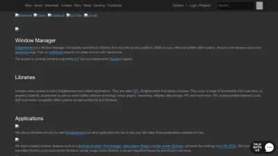 Screenshot of Enlightenment.org