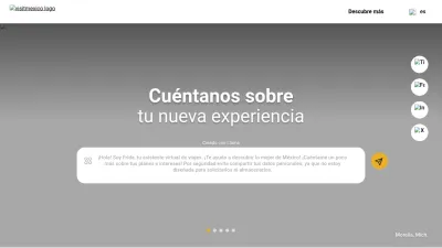 Screenshot of Visitmexico.com