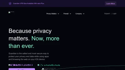 Screenshot of Guardianapp.com