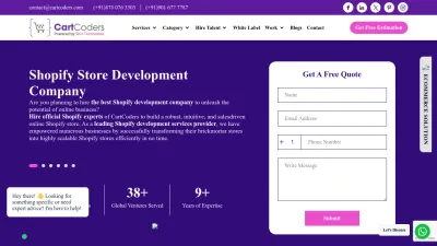 Screenshot of Cartcoders.com