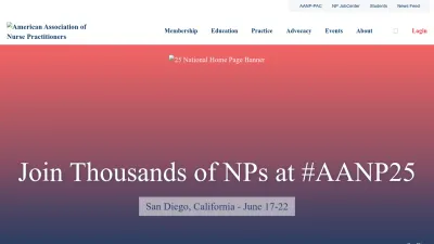 Screenshot of Aanp.org