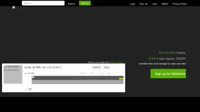 Screenshot of Hulkshare.com