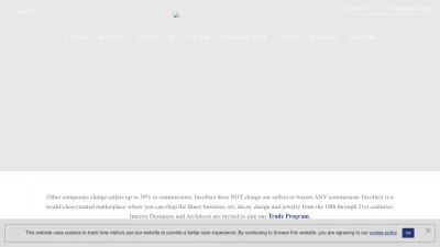 Screenshot of Incollect.com
