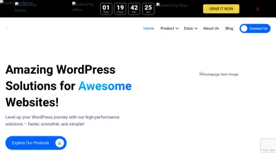 Screenshot preview of codeconfig.dev