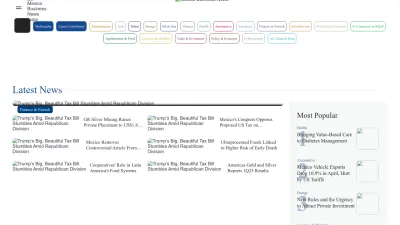 Screenshot of Mexicobusiness.news