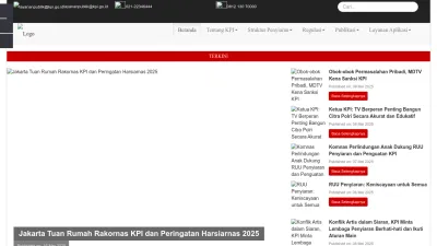 Screenshot of Kpi.go.id