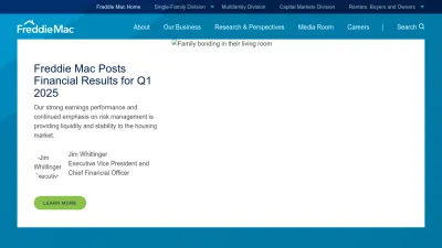 Screenshot of Freddiemac.com