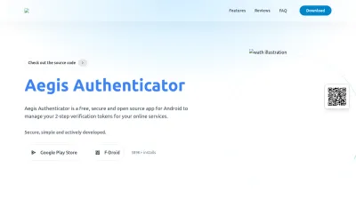 Screenshot preview of getaegis.app
