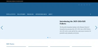 Screenshot preview of rjionline.org