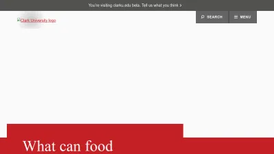 Screenshot preview of clarku.edu