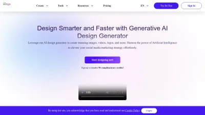 Screenshot of Designs.ai