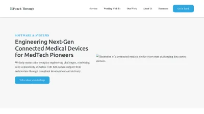 Screenshot of Punchthrough.com