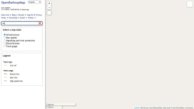 Screenshot of Openrailwaymap.org