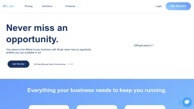 Screenshot of Ring4.com