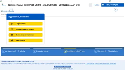 Screenshot of Mavcsoport.hu