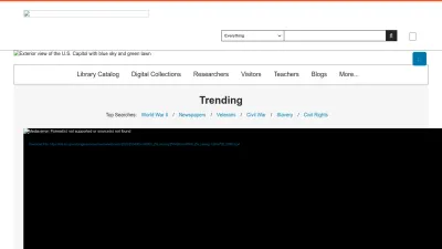 Screenshot of Lcweb2.loc.gov