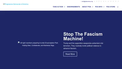 Screenshot of Pdamerica.org