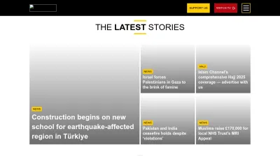 Screenshot of Islamchannel.tv