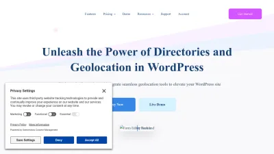 Screenshot of Geomywp.com