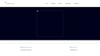Screenshot of Reactable.com