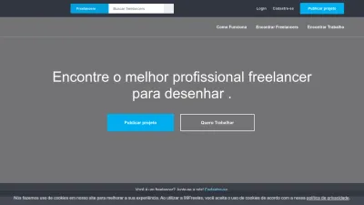 Screenshot of 99freelas.com.br