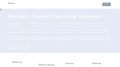 Screenshot of Portent.com