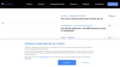 Screenshot of Computable.nl