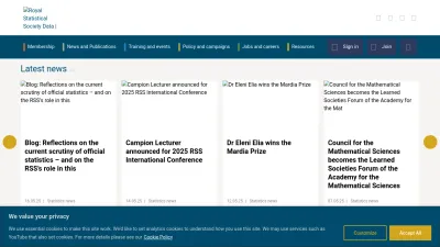 Screenshot of Rss.org.uk