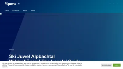 Screenshot preview of mpora.com