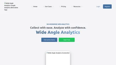 Screenshot of Wideangle.co