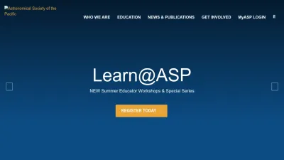Screenshot of Astrosociety.org