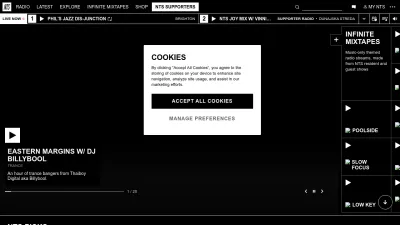 Screenshot of Nts.live