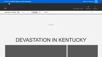 Screenshot of Wlky.com