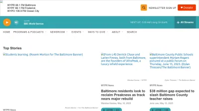 Screenshot of Wypr.org