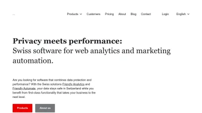 Screenshot preview of friendly.ch