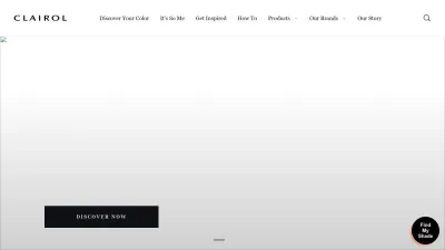 Screenshot of Clairol.com