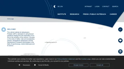 Screenshot of Aip.de