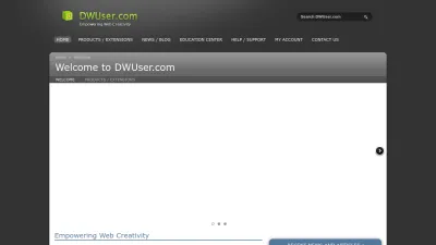 Screenshot of Dwuser.com
