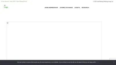 Screenshot of Apwg.org
