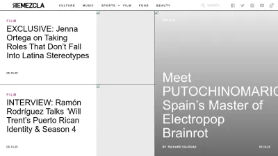 Screenshot preview of remezcla.com