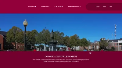 Screenshot preview of troy.edu