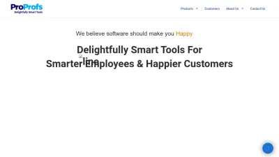 Screenshot of Proprofs.com