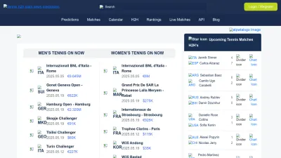 Screenshot of Stevegtennis.com