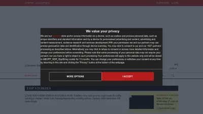 Screenshot of Southernstar.ie