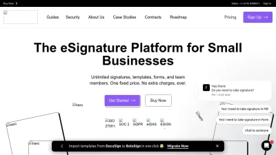 Screenshot of Boloforms.com