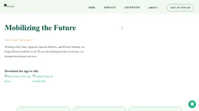 Screenshot of Ridecircuit.com