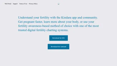 Screenshot of Kindara.com