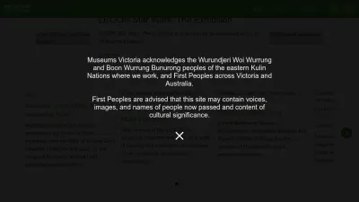 Screenshot of Museumsvictoria.com.au