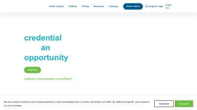 Screenshot of Parchment.com