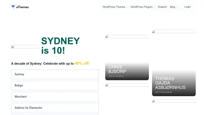 Screenshot of Athemes.com